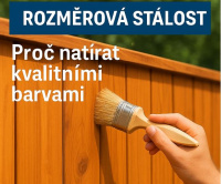Rozměrová stálost dřeva: Jak chránit dřevo nátěrem